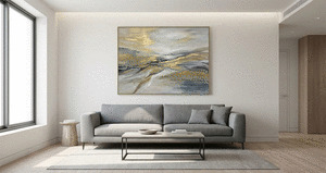 現代簡約風裝潢怎麼搭風水畫？教你挑選「新中式」